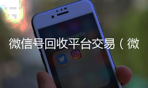 微信号回收平台交易(微信号回收交易平台官网)